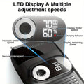 2-in-1 Electric Foil and Bald Shaver for Men